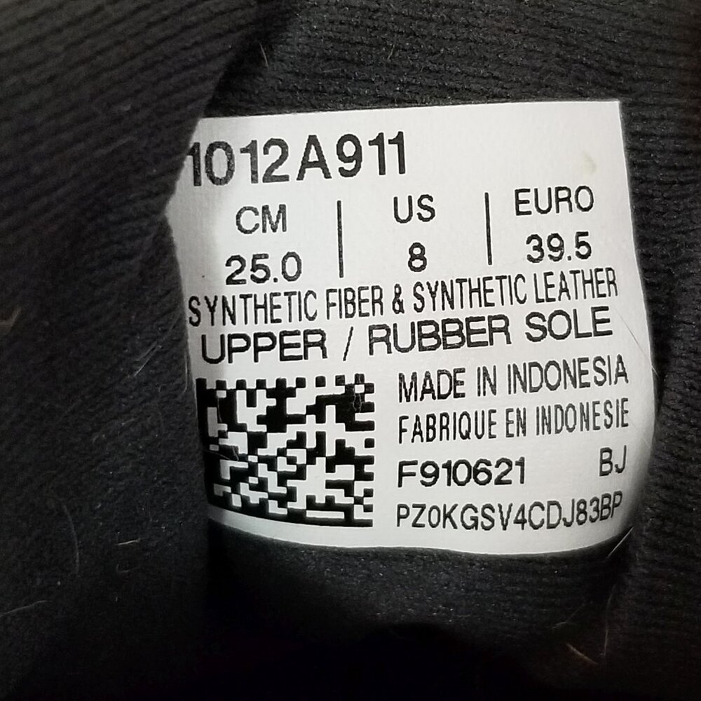 ASICS Gel Contend 7 AmpliFoam Lace Up Running Shoe Black Size 8 ~ 4399 - Picture 10 of 10